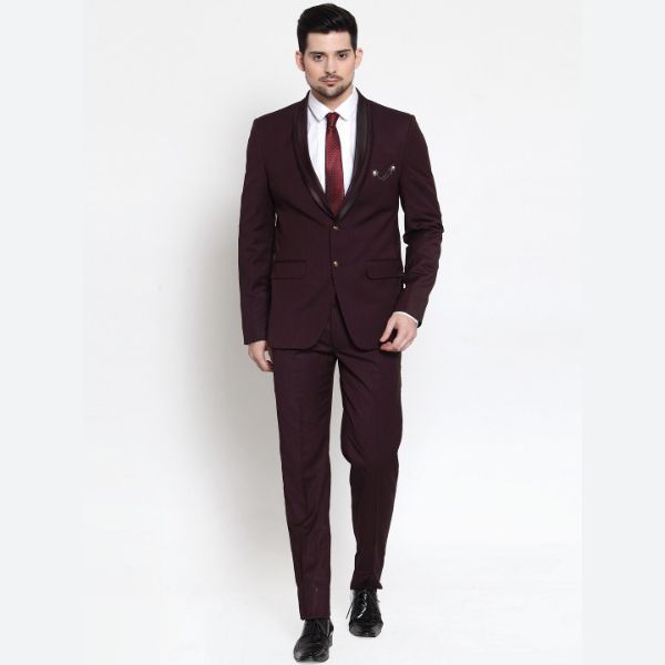 Slim-Fit Tuxedo Two-Piece Formal Suit