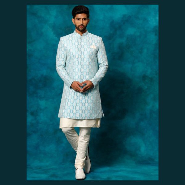 Embroidered Indo Western